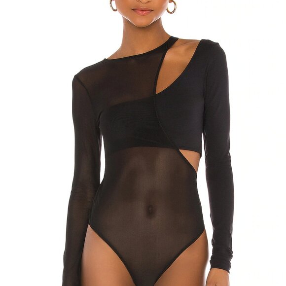 Kari Bodysuit OW Collection black size S NEW - Picture 1 of 3